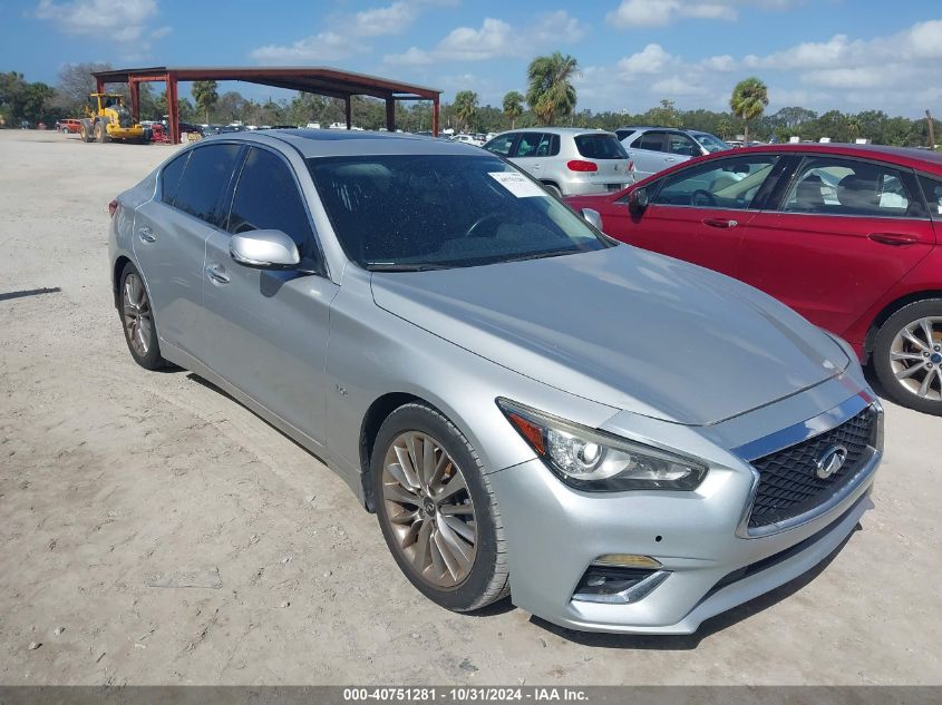 VIN JN1EV7AP6LM201803 2020 INFINITI Q50 no.1