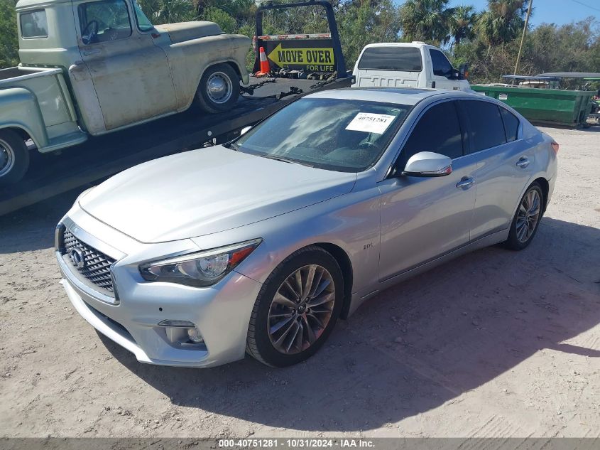 VIN JN1EV7AP6LM201803 2020 INFINITI Q50 no.2