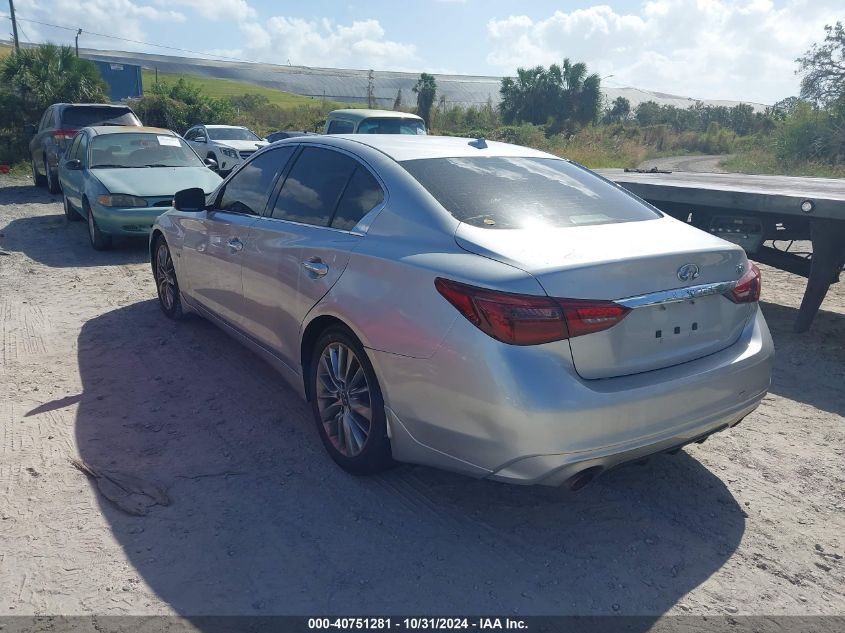 VIN JN1EV7AP6LM201803 2020 INFINITI Q50 no.3