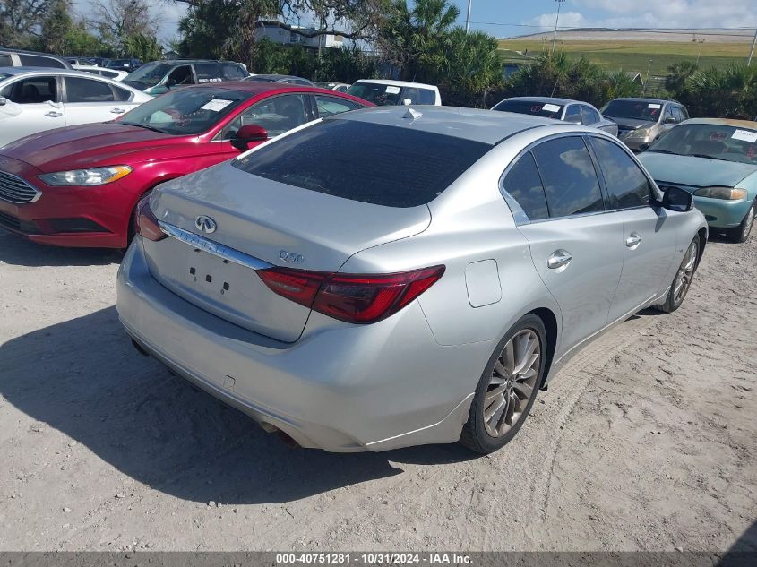 VIN JN1EV7AP6LM201803 2020 INFINITI Q50 no.4