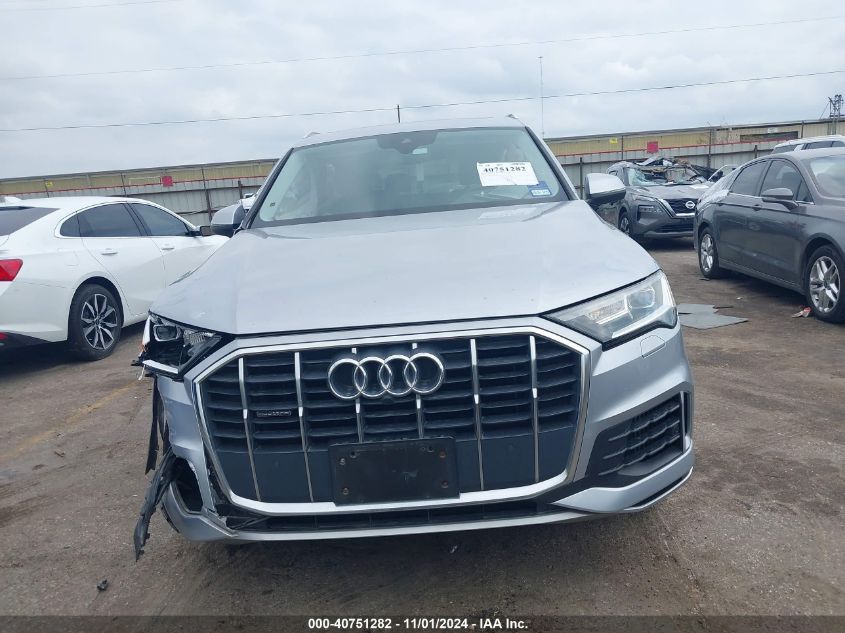 2020 Audi Q7 Premium 55 Tfsi Quattro Tiptronic VIN: WA1AXAF79LD006607 Lot: 40751282