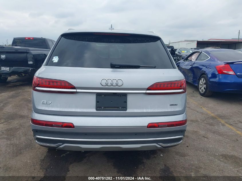 2020 Audi Q7 Premium 55 Tfsi Quattro Tiptronic VIN: WA1AXAF79LD006607 Lot: 40751282