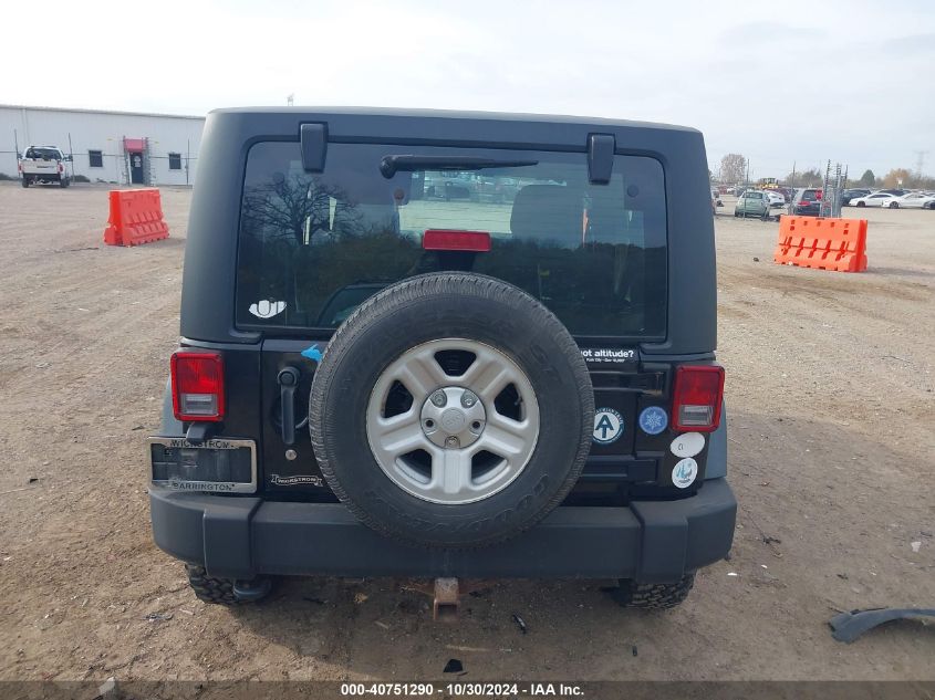 2012 Jeep Wrangler Sport VIN: 1C4AJWAG5CL190364 Lot: 40751290