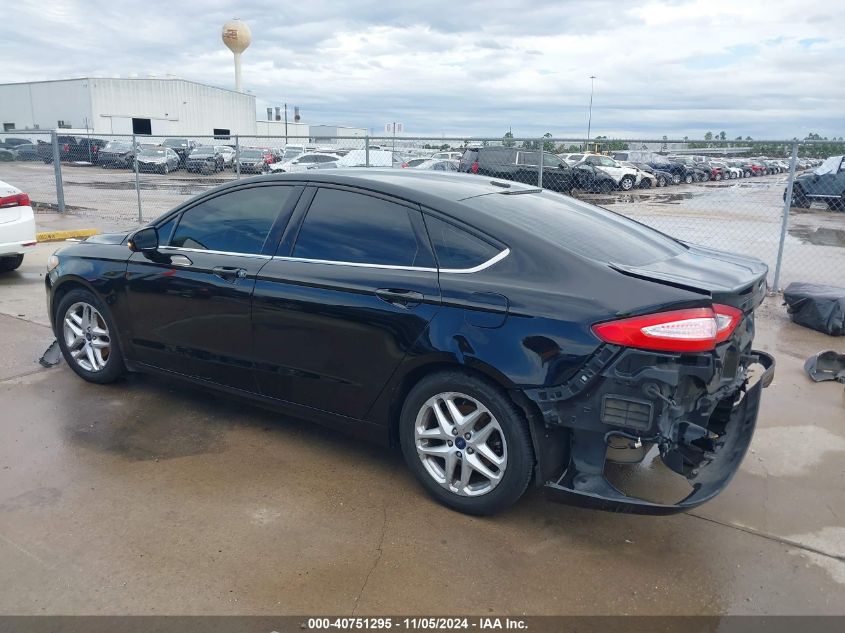 2016 Ford Fusion Se VIN: 3FA6P0H71GR389836 Lot: 40751295