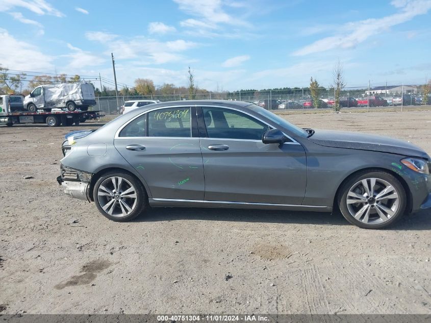 2018 Mercedes-Benz C 300 VIN: 55SWF4JB7JU251244 Lot: 40751304