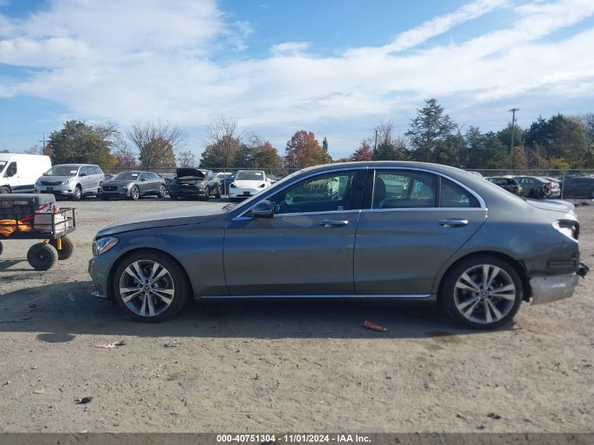 2018 Mercedes-Benz C 300 VIN: 55SWF4JB7JU251244 Lot: 40751304