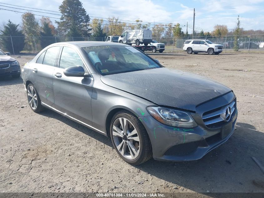 VIN 55SWF4JB7JU251244 2018 Mercedes-Benz C 300 no.1