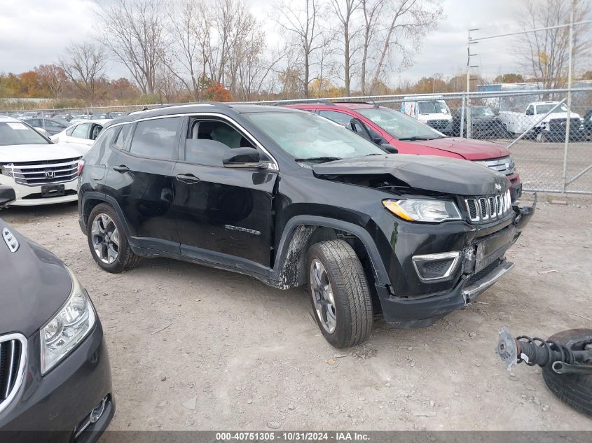 2020 Jeep Compass Limited 4X4 VIN: 3C4NJDCB4LT223804 Lot: 40751305