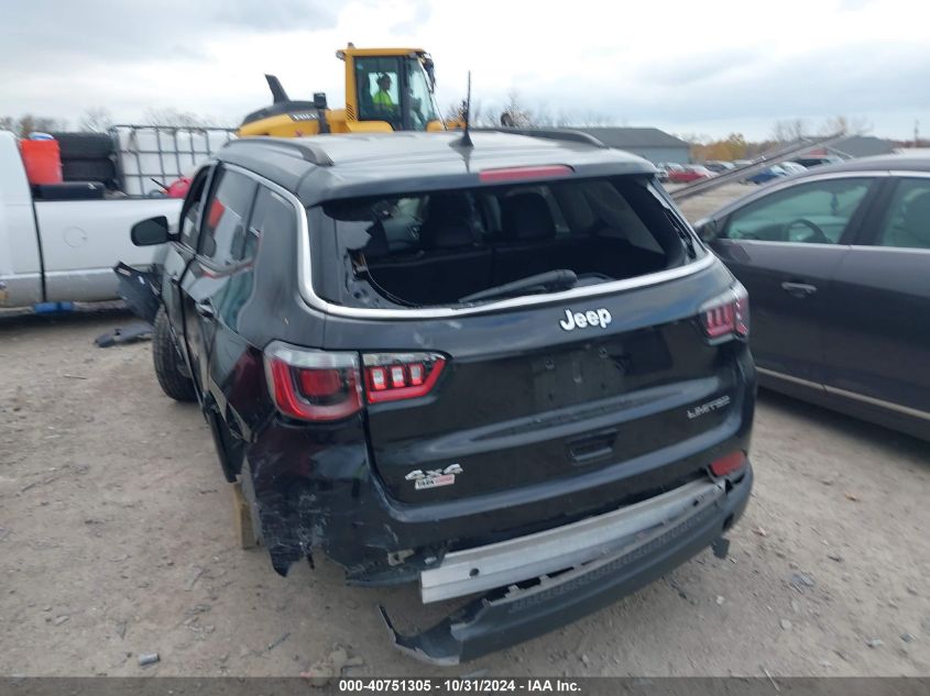 2020 Jeep Compass Limited 4X4 VIN: 3C4NJDCB4LT223804 Lot: 40751305