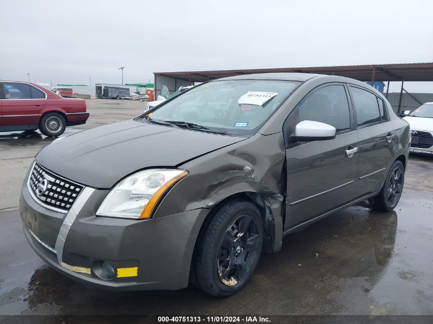 2009 Nissan Sentra 2.0S VIN: 3N1AB61E19L649546 Lot: 40751313