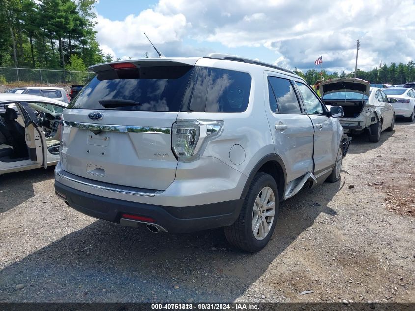 VIN 1FM5K8D82JGB37539 2018 Ford Explorer, Xlt no.4