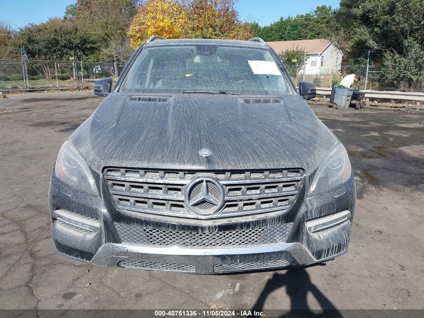 2013 Mercedes-Benz Ml 350 VIN: 4JGDA5JB4DA134131 Lot: 40751336