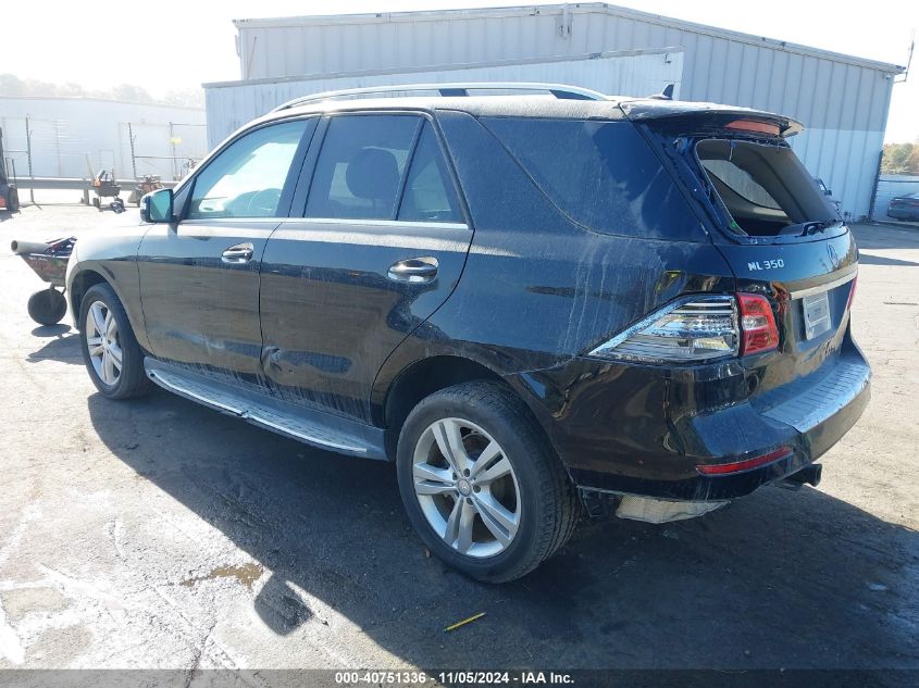 VIN 4JGDA5JB4DA134131 2013 Mercedes-Benz ML 350 no.3