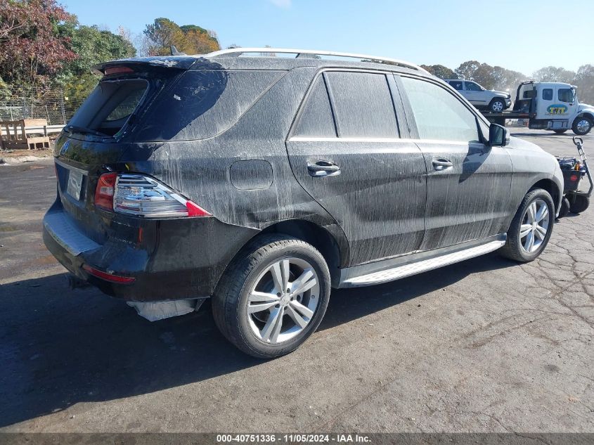 VIN 4JGDA5JB4DA134131 2013 Mercedes-Benz ML 350 no.4