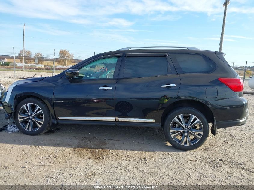 2019 Nissan Pathfinder Platinum VIN: 5N1DR2MM4KC581189 Lot: 40751339