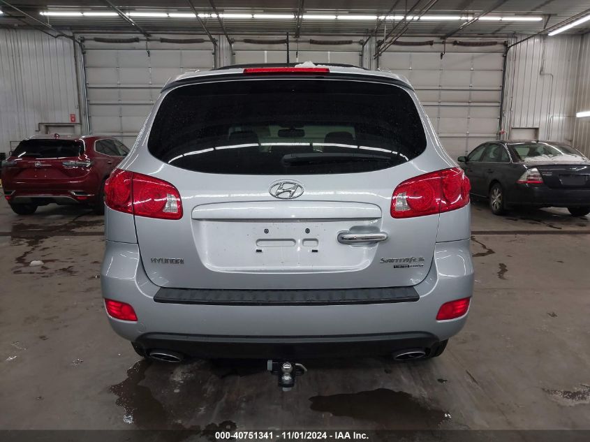 2009 Hyundai Santa Fe Limited VIN: 5NMSH73E79H264296 Lot: 40751341