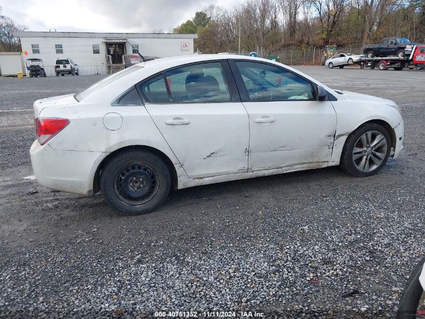 2013 Chevrolet Cruze Ls Manual VIN: 1G1PB5SH5D7231040 Lot: 40751352