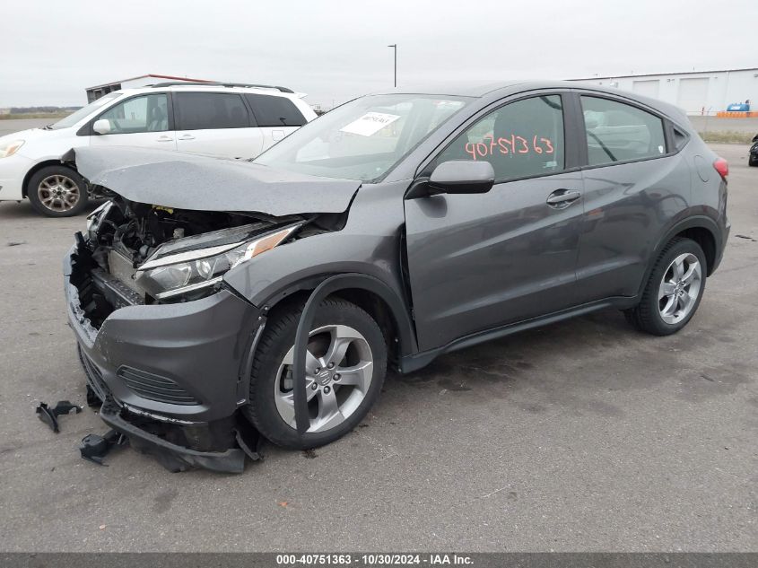 VIN 3CZRU6H34KG713361 2019 Honda HR-V, LX no.2