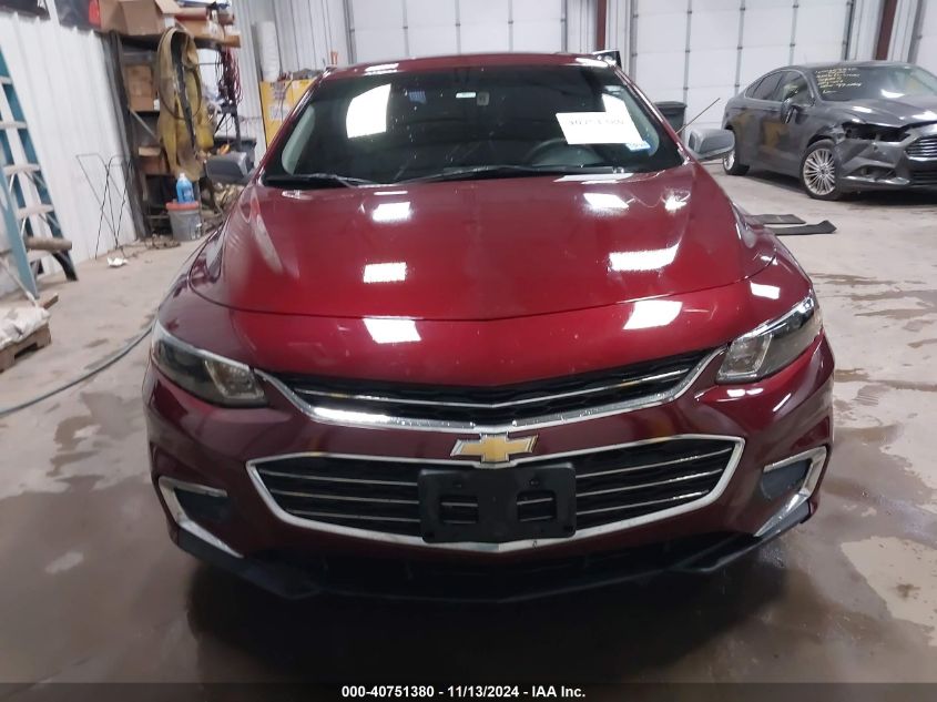 2016 Chevrolet Malibu Ls VIN: 1G1ZB5ST2GF316540 Lot: 40751380