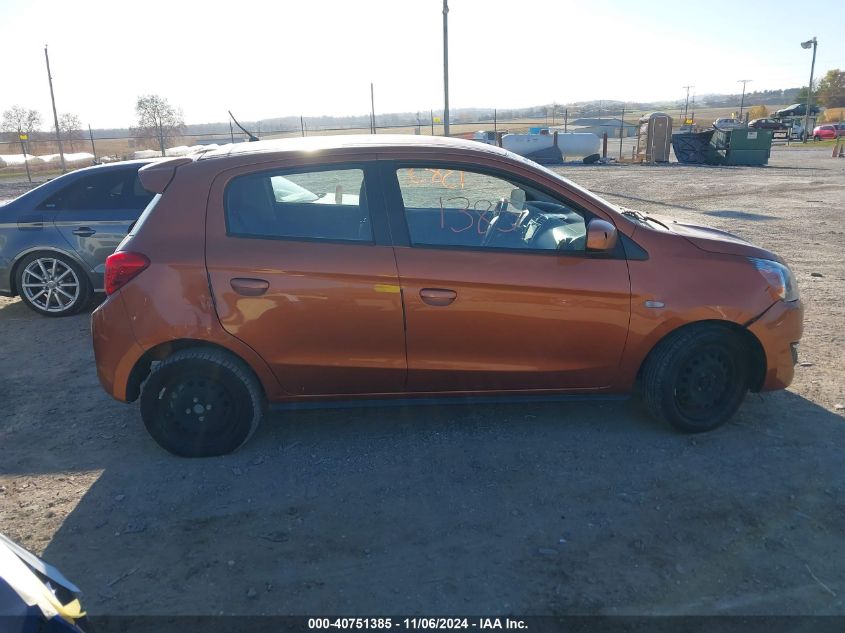 2018 Mitsubishi Mirage Es VIN: ML32A3HJ2JH011625 Lot: 40751385