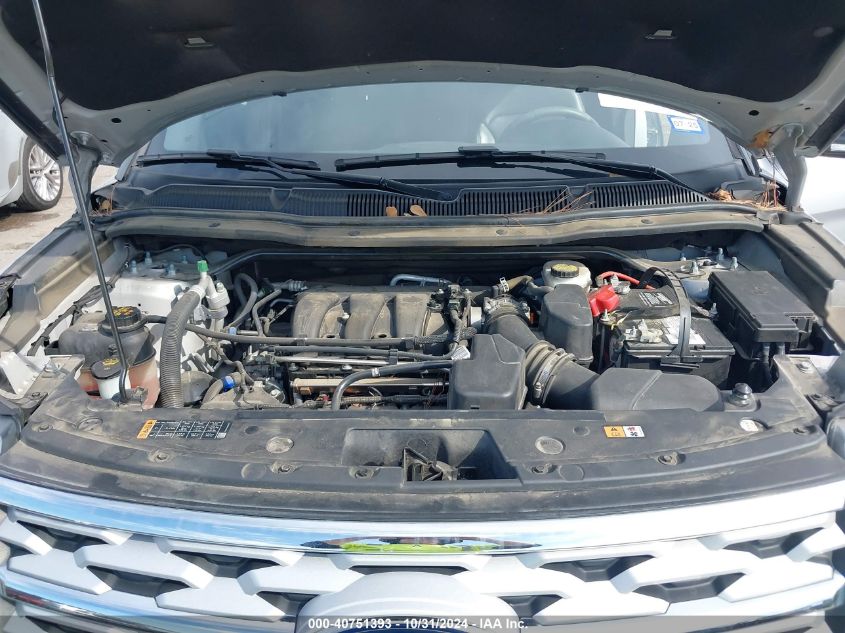 VIN 1FM5K7D83KGA39843 2019 FORD EXPLORER XLT