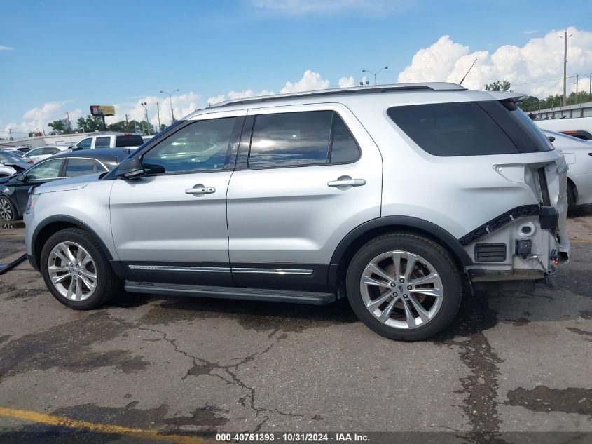 2019 Ford Explorer Xlt VIN: 1FM5K7D83KGA39843 Lot: 40751393