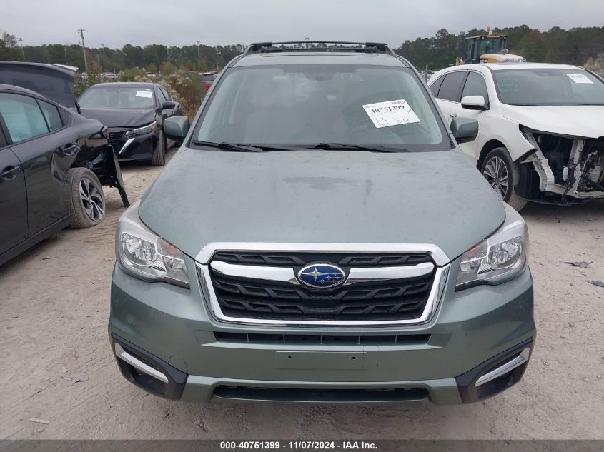 2017 Subaru Forester 2.5I Premium VIN: JF2SJAGC7HH469483 Lot: 40751399