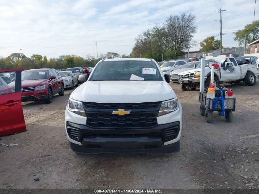 2022 Chevrolet Colorado 2Wd Short Box Wt VIN: 1GCGSBEN2N1327316 Lot: 40751411