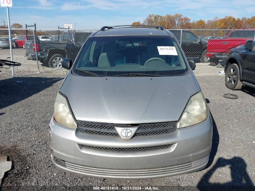 2004 Toyota Sienna Le VIN: 5TDZA23C14S137957 Lot: 40751418