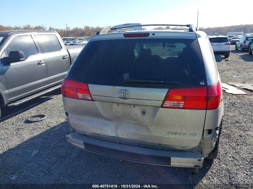 2004 Toyota Sienna Le VIN: 5TDZA23C14S137957 Lot: 40751418