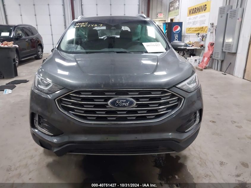 2020 Ford Edge Sel VIN: 2FMPK4J9XLBB31173 Lot: 40751427