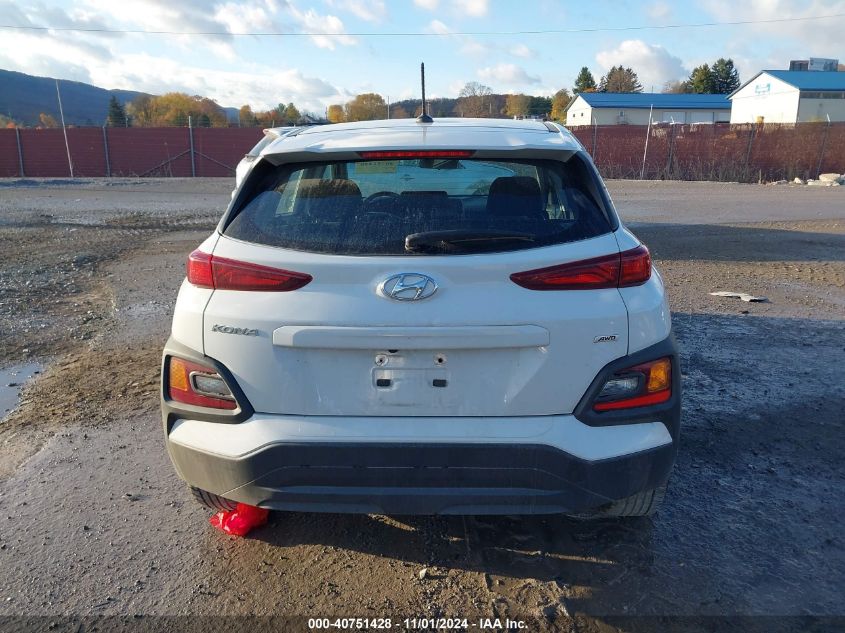 2021 Hyundai Kona Se VIN: KM8K1CAA0MU679325 Lot: 40751428