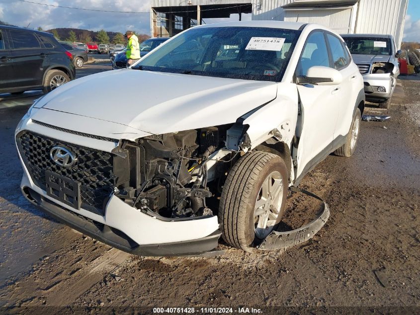 2021 Hyundai Kona Se VIN: KM8K1CAA0MU679325 Lot: 40751428