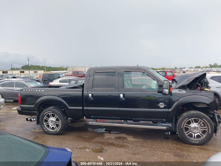 2015 Ford F-250 Lariat VIN: 1FT7W2BT8FEB21208 Lot: 40751456