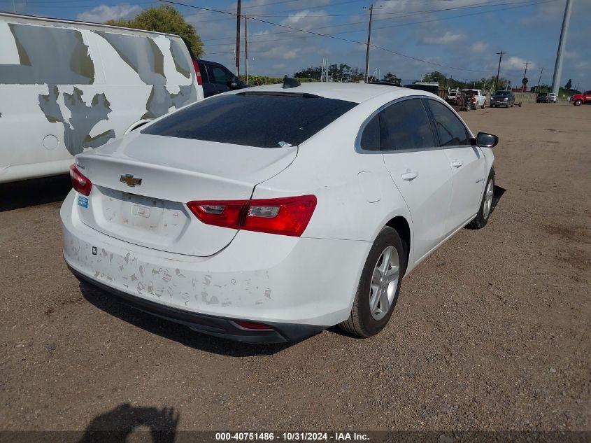 VIN 1G1ZB5ST2MF043899 2021 Chevrolet Malibu, Fwd Ls no.4