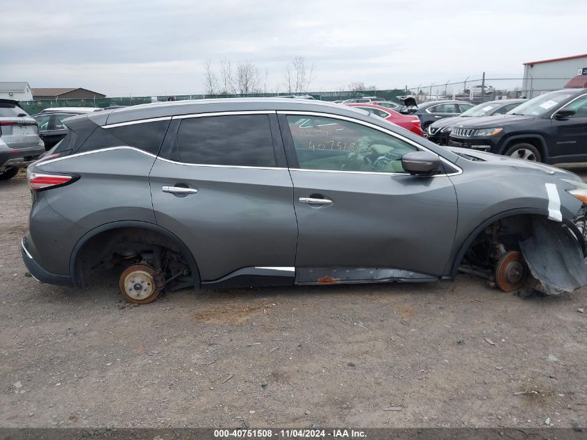 2015 Nissan Murano S/Sl/Sv/Platinum VIN: 5N1AZ2MH6FN200359 Lot: 40751508