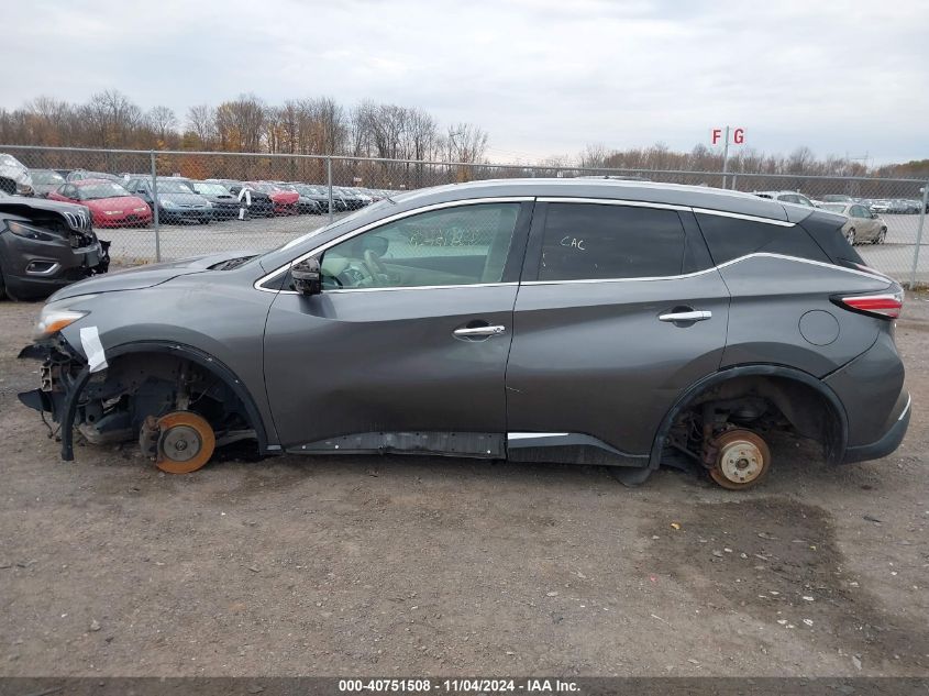 2015 Nissan Murano S/Sl/Sv/Platinum VIN: 5N1AZ2MH6FN200359 Lot: 40751508