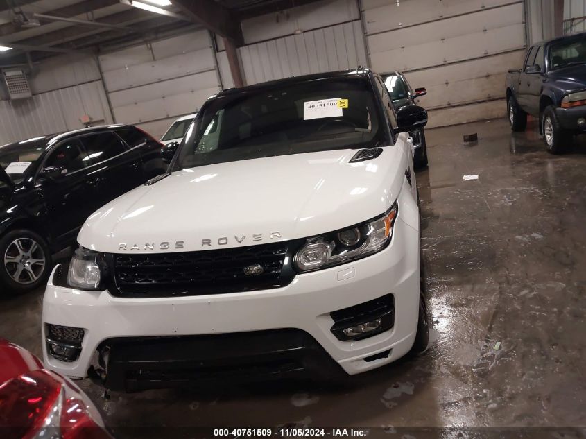 2017 Land Rover Range Rover Sport 3.0L V6 Supercharged Hse Dynamic VIN: SALWV2FV8HA151189 Lot: 40751509