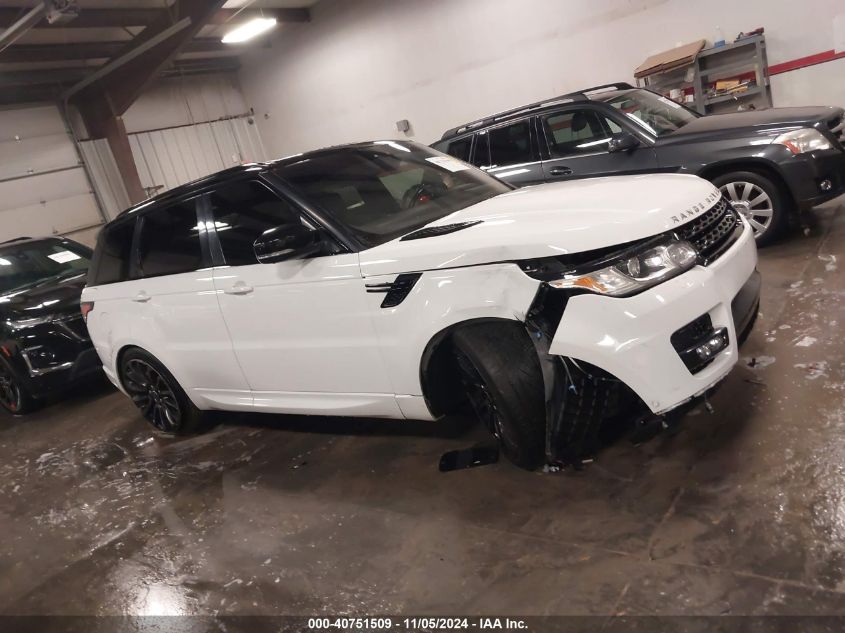 2017 Land Rover Range Rover Sport 3.0L V6 Supercharged Hse Dynamic VIN: SALWV2FV8HA151189 Lot: 40751509