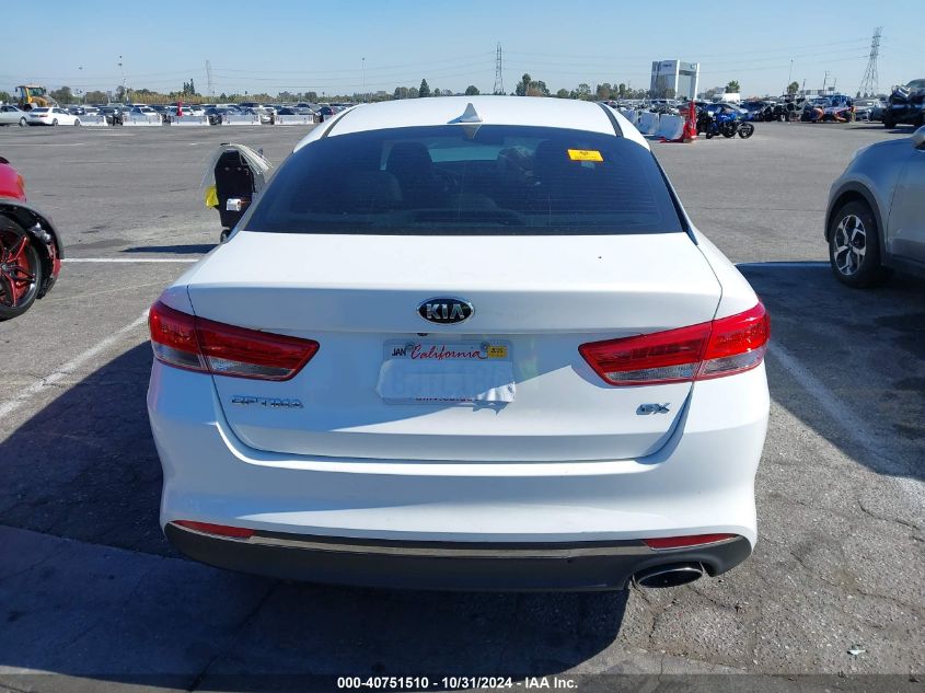 2016 Kia Optima Ex VIN: 5XXGU4L35GG064883 Lot: 40751510