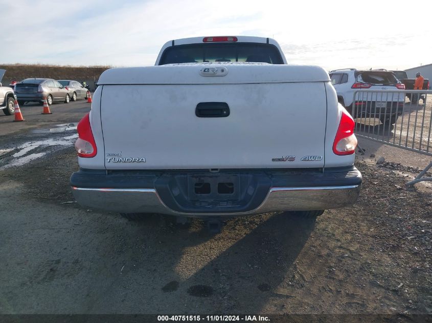 2004 Toyota Tundra Sr5 V8 VIN: 5TBBT44114S446535 Lot: 40751515