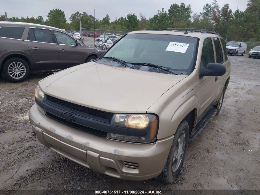 2007 Chevrolet Trailblazer Ls VIN: 1GNDS13S572142283 Lot: 40751517