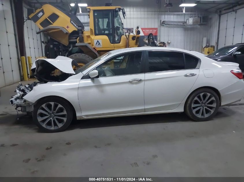 2015 Honda Accord Sport VIN: 1HGCR2F50FA263191 Lot: 40751531