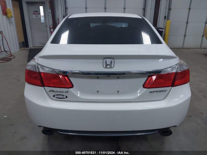 2015 Honda Accord Sport VIN: 1HGCR2F50FA263191 Lot: 40751531