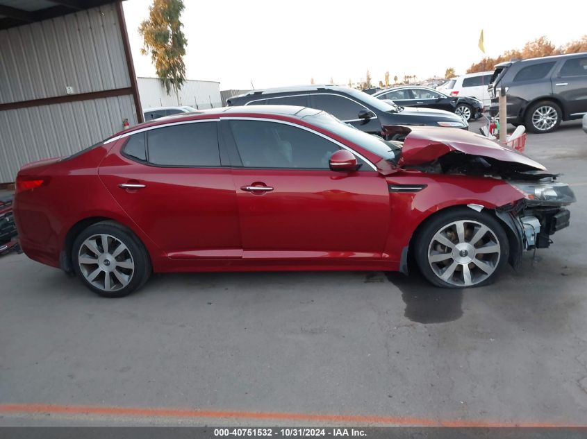 2012 Kia Optima Sx VIN: 5XXGR4A64CG045265 Lot: 40751532