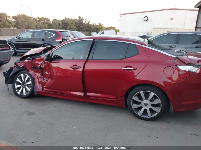 2012 Kia Optima Sx VIN: 5XXGR4A64CG045265 Lot: 40751532