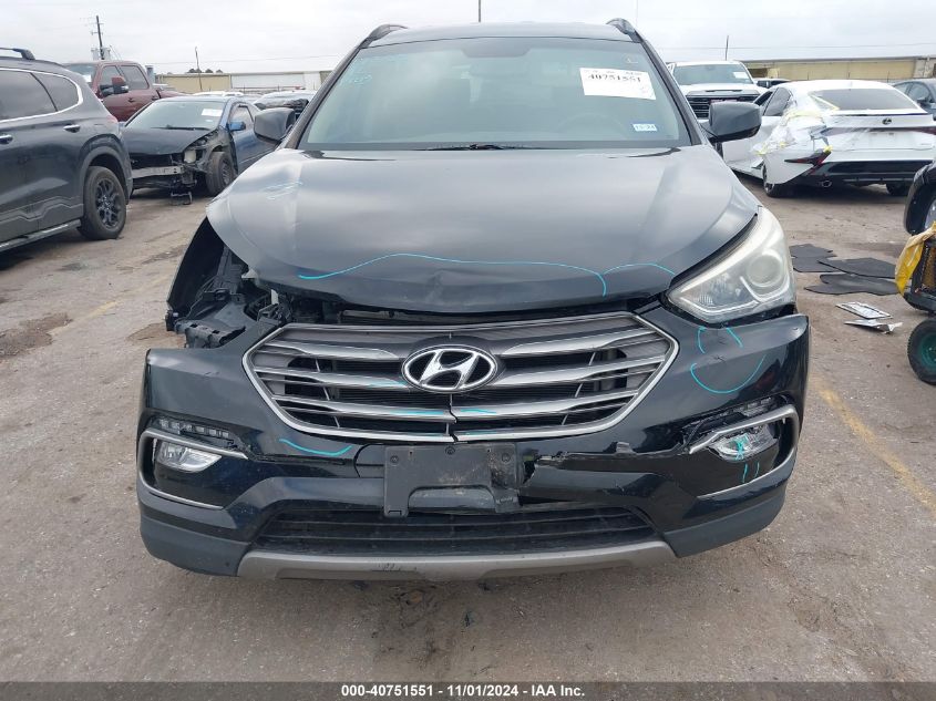 2017 Hyundai Santa Fe Sport 2.4L VIN: 5NMZU3LBXHH042925 Lot: 40751551