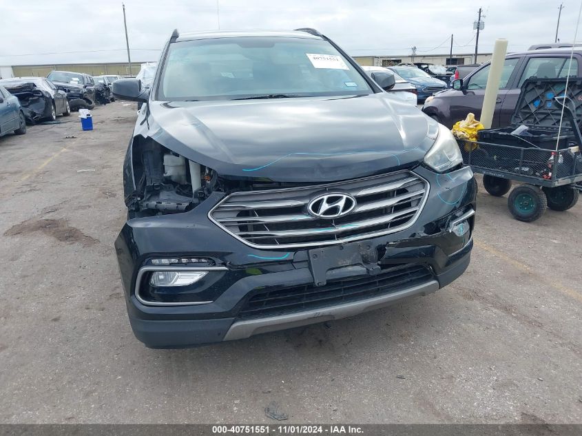 2017 Hyundai Santa Fe Sport 2.4L VIN: 5NMZU3LBXHH042925 Lot: 40751551