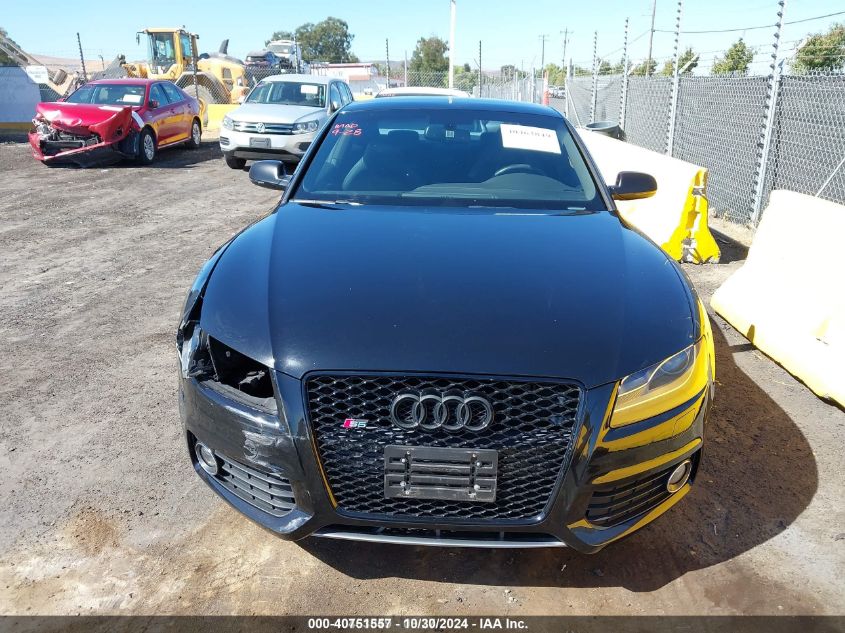 2012 Audi S5 4.2 Premium Plus VIN: WAUVVAFR2CA002797 Lot: 40751557