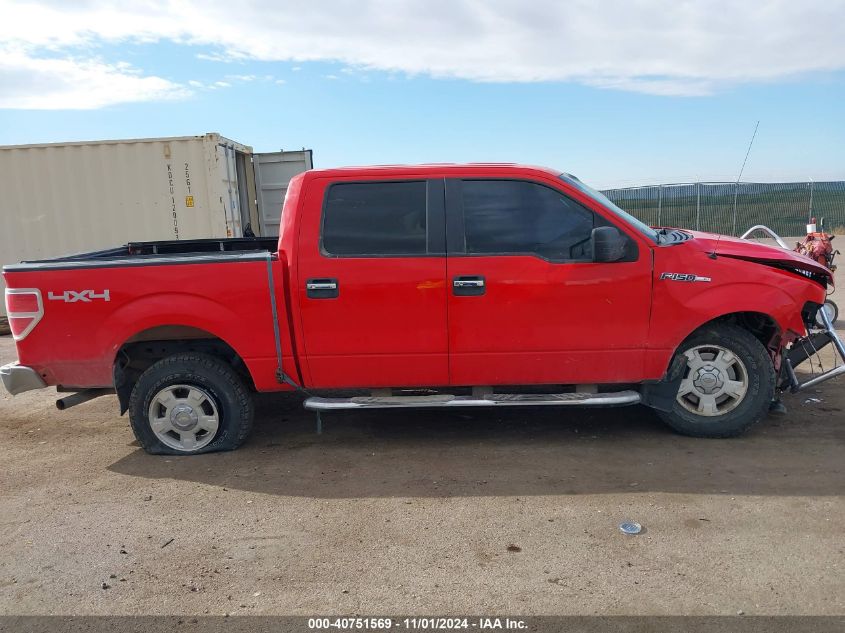 2013 Ford F-150 Xlt VIN: 1FTFW1EFXDKE94258 Lot: 40751569